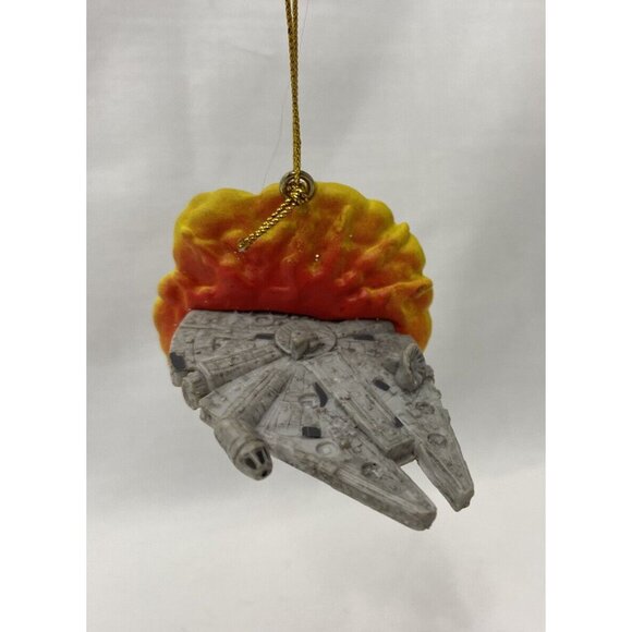Star Wars 2005 Ornament MILLENNIUM FALCON 1.75” Lucas film Collectible - Picture 1 of 6